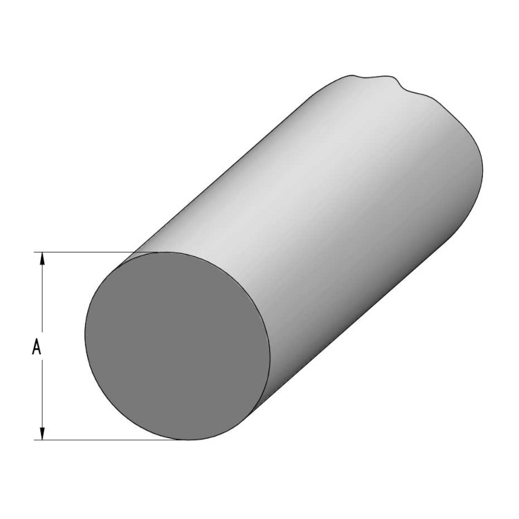 TRAFILATO FE37  TONDO 90 PIOMBO  PELATO